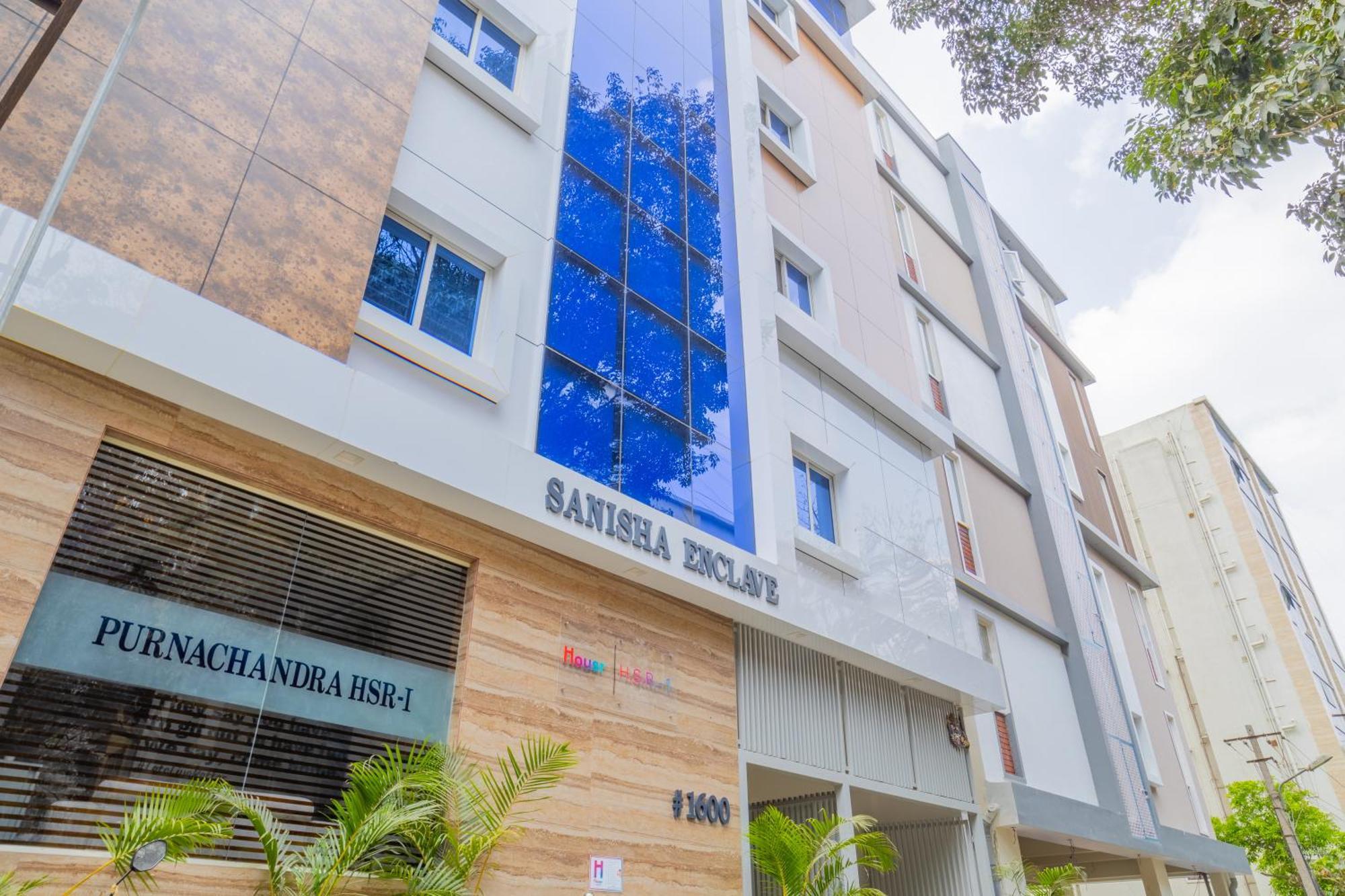 Housr Hsr 1 Studio Apartment Near Manipal Hospital Бангалор Экстерьер фото